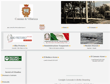 Tablet Screenshot of comune.villaricca.na.it